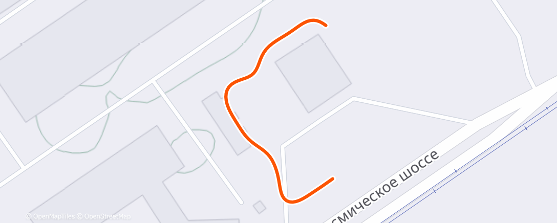 Карта физической активности (Дневной забег)