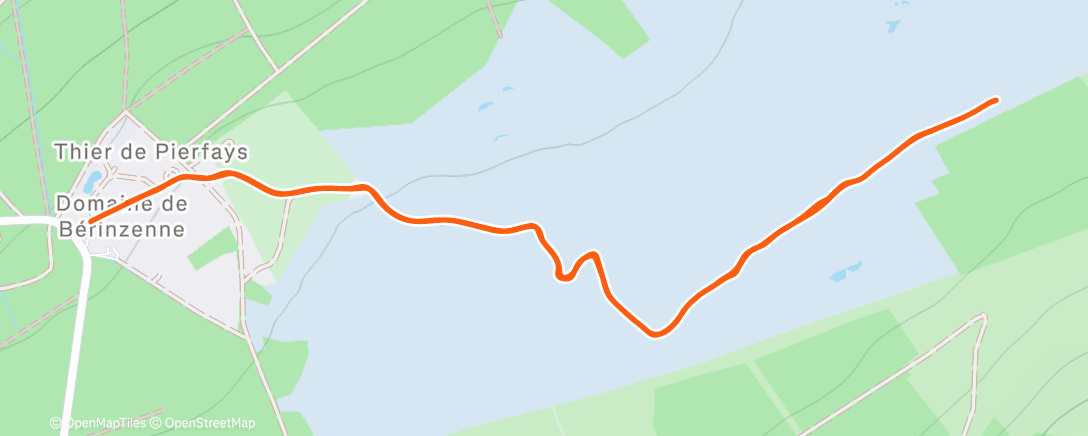 Карта физической активности (Date Hike.)