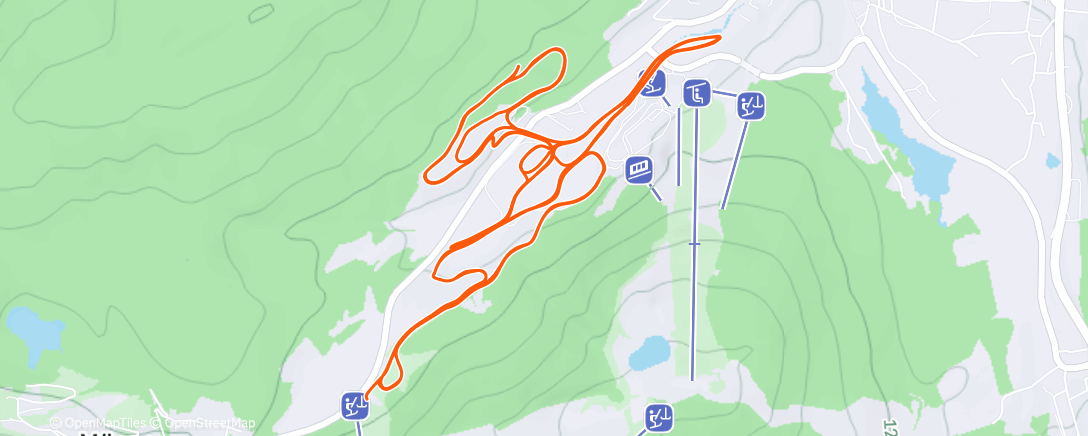 Карта физической активности (Na starý kolena mě ty běžky ještě začnou bavit 🎰)