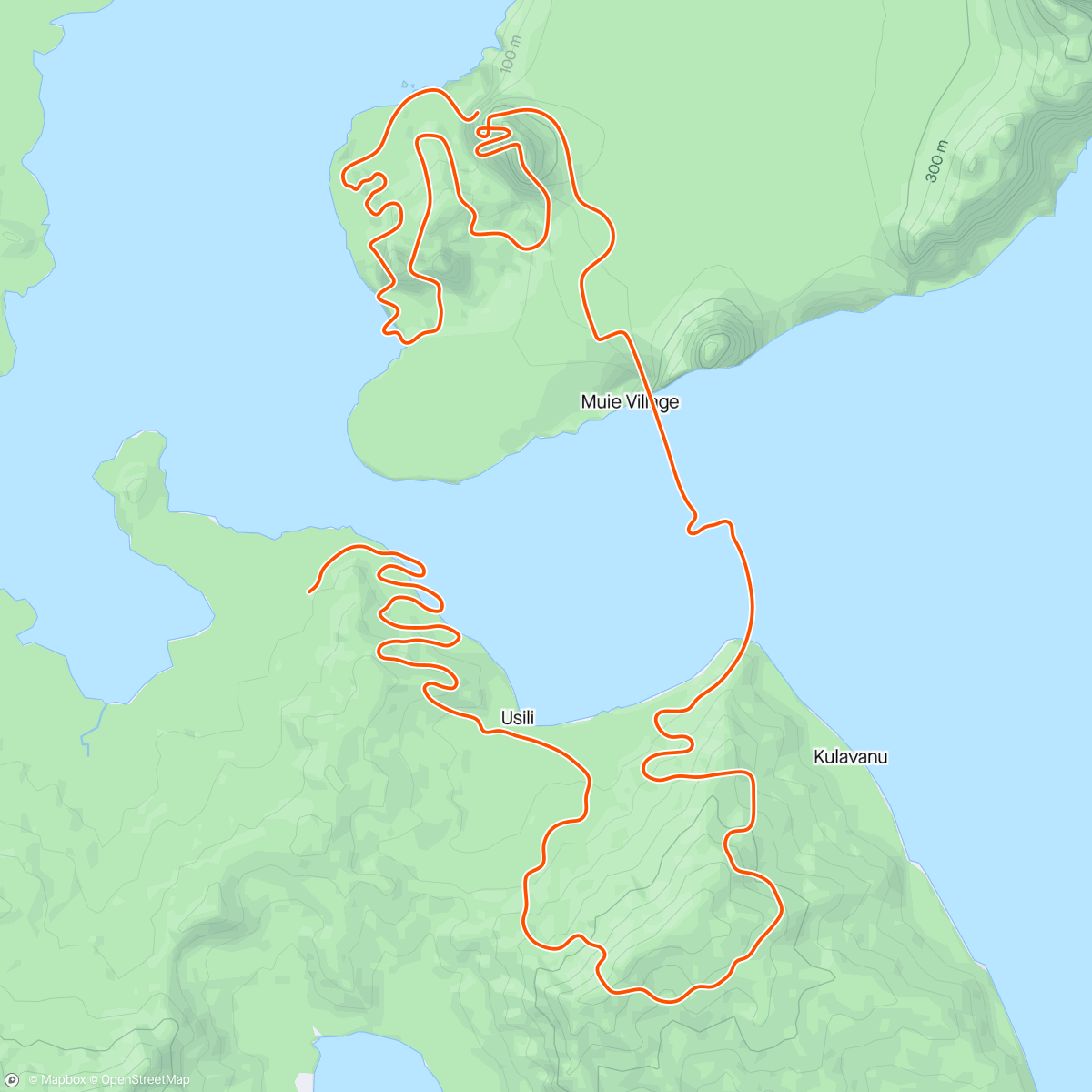 Map of the activity, Zwift - 60 min steady Z2 on Mountain Mash in Watopia