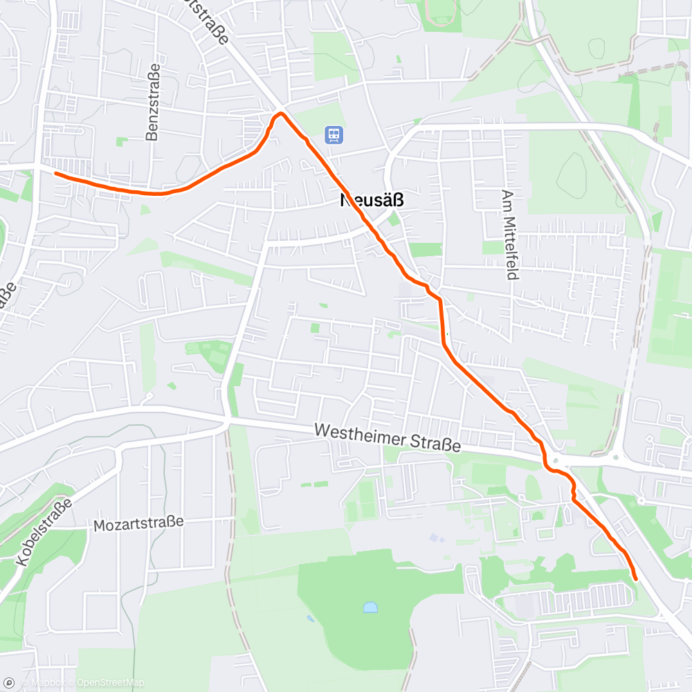 Map of the activity
