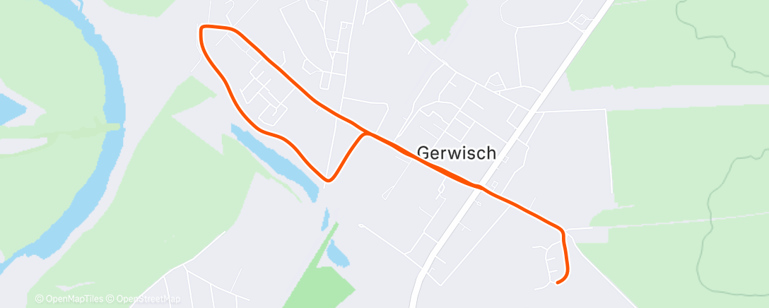 Карта физической активности (Afternoon Walk)