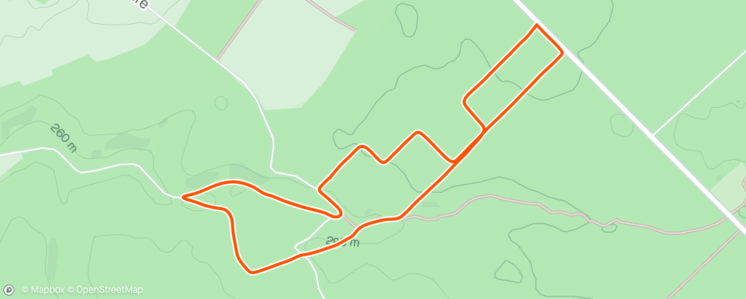 Map of the activity, [AS] initiation trail
