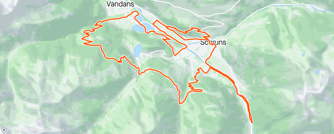 Map of the activity, Montafon never disappoints😋