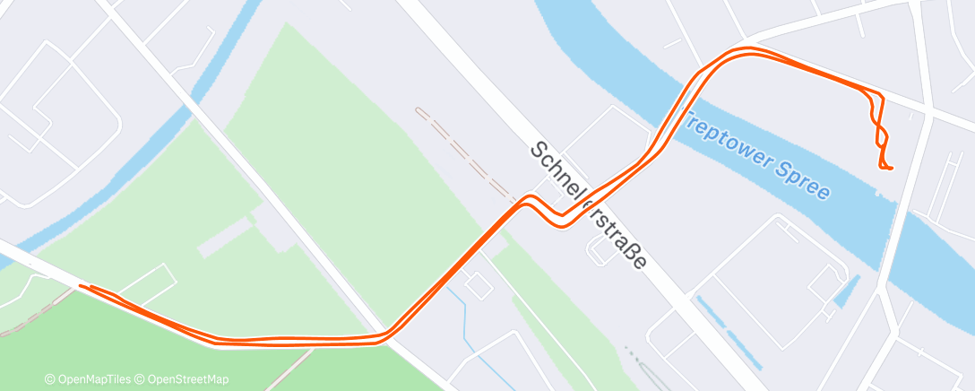 Map of the activity, Gravel-Fahrt am Nachmittag