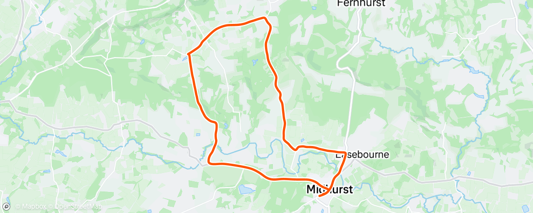 Map of the activity, Take your hands of the summer biek!