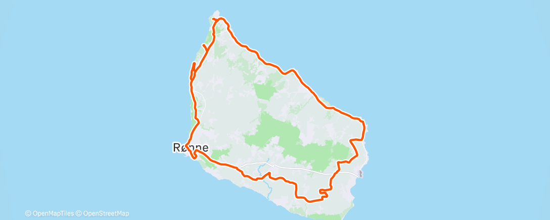 Map of the activity, Den dejligste ferieø #2