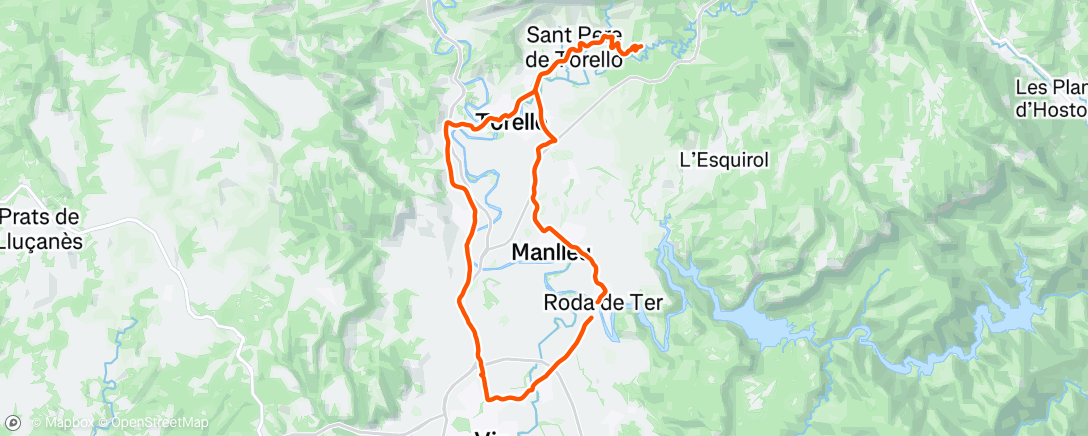 Map of the activity, Suau post EntrePonts