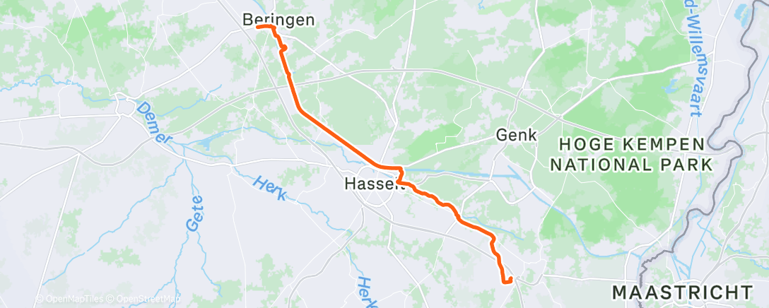 Map of the activity, Ochtendrit