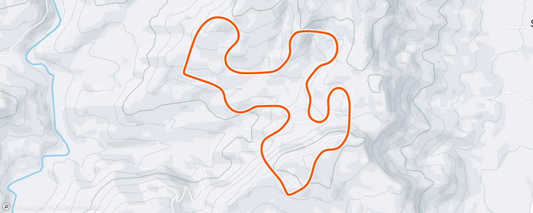 Carte de l'activité MyWhoosh - Ramped 10 Blocks