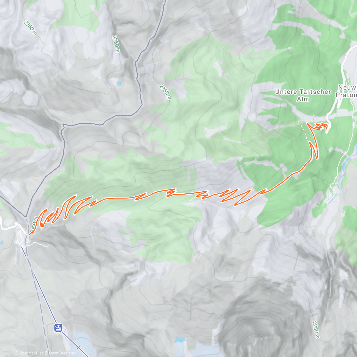 Map of the activity, ROUVY - Passo dello Stelvio Downhill* | ®rws [Eddington ride 5/5. Total: 165.35km ➡️; 6,005m ⬆️]