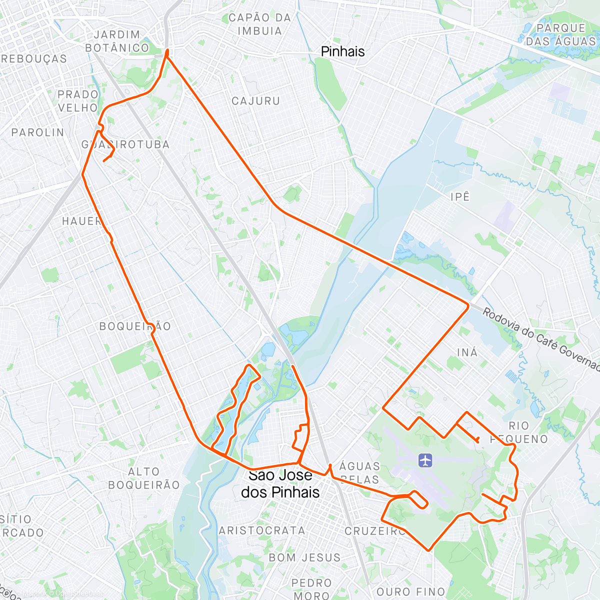 Map of the activity, Fixie the city