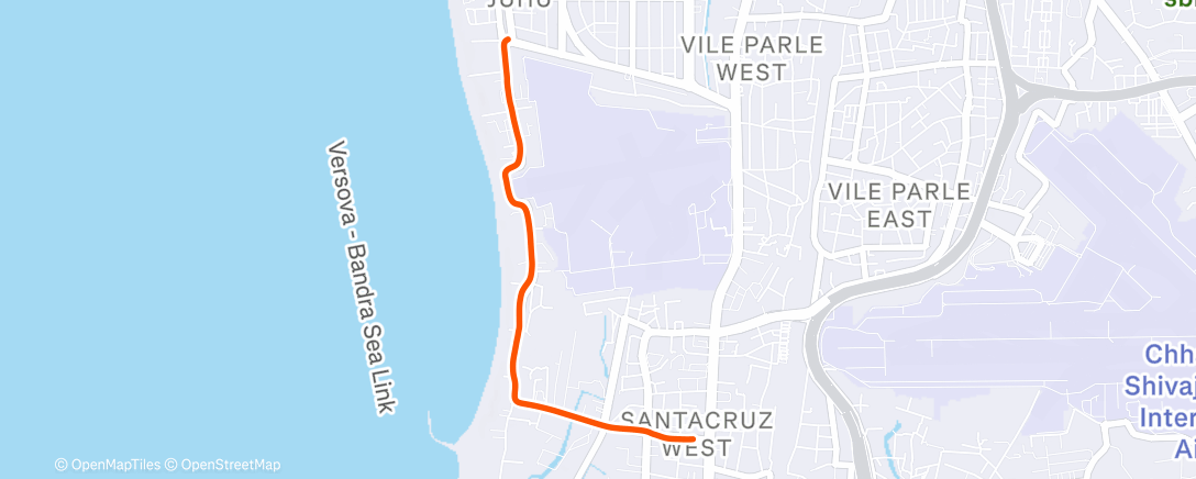 Map of the activity, La der de nuit pour donner le vélo à Firoza,