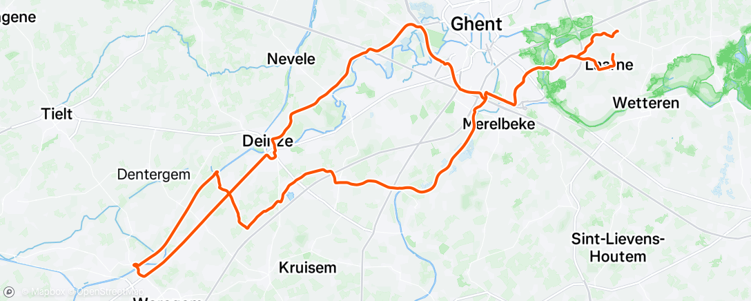 Map of the activity, Schaatsen was er niks tegen