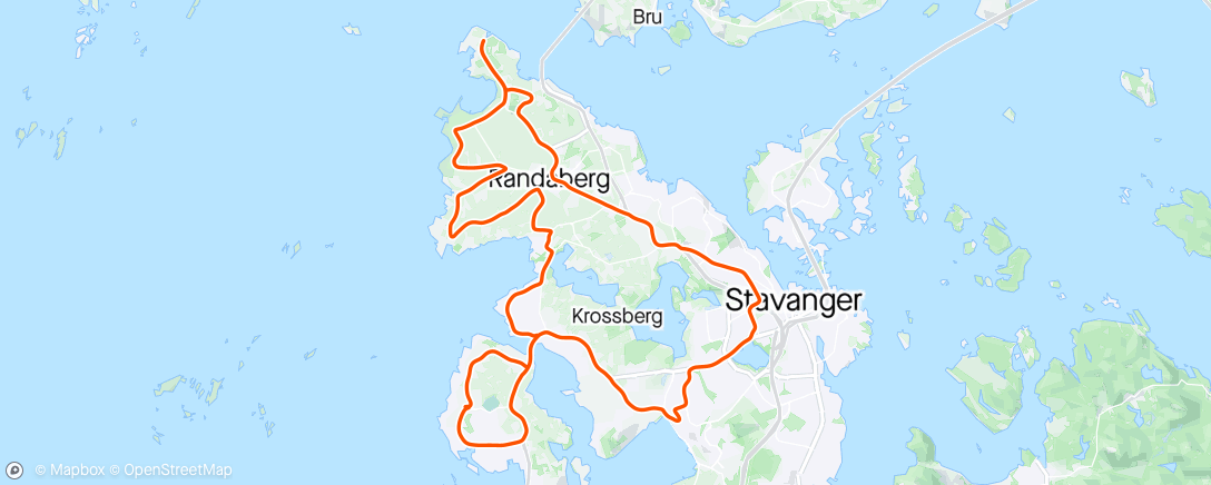 アクティビティ「Fin morgentur med Siv Monika 🥰」の地図