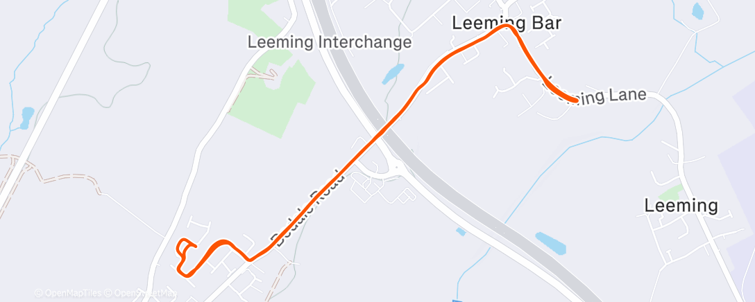 Map of the activity, 🏃‍♂️