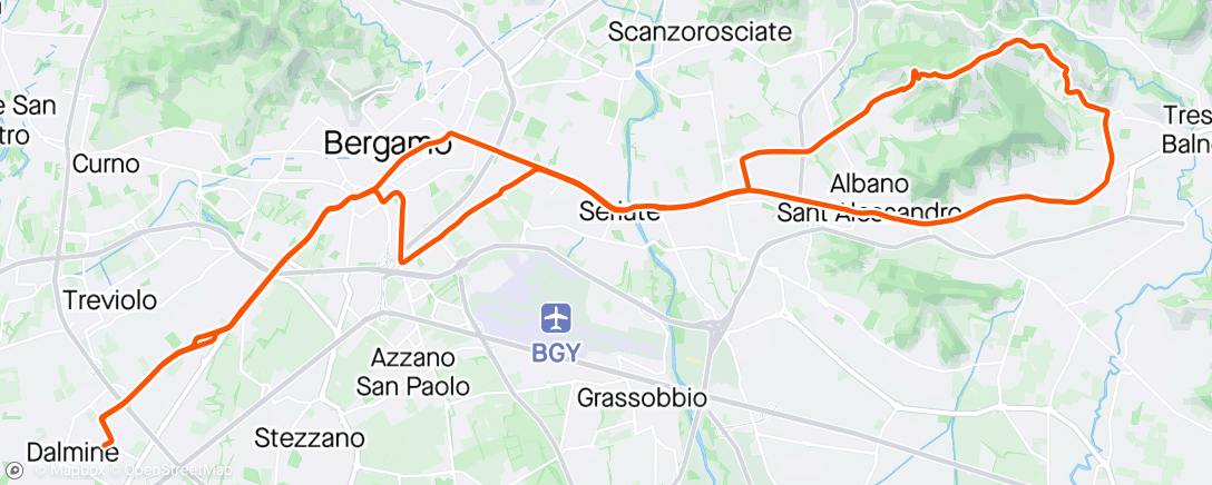 Map of the activity, 25/05/2024, Giro mattutino 🛸