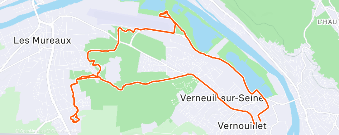 Map of the activity, Sortie SPADS