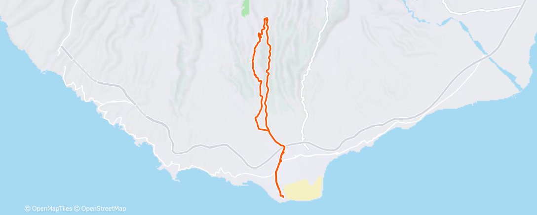 Map of the activity, Lunch Ride