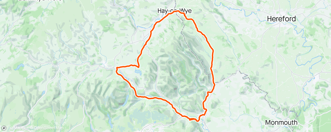 Map of the activity, Hay Loop