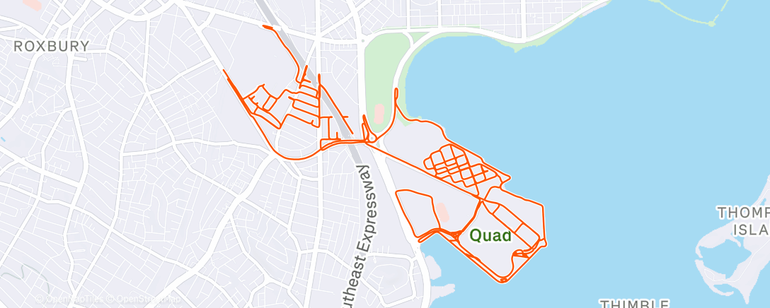 Map of the activity, Every Street in Boston part 12?