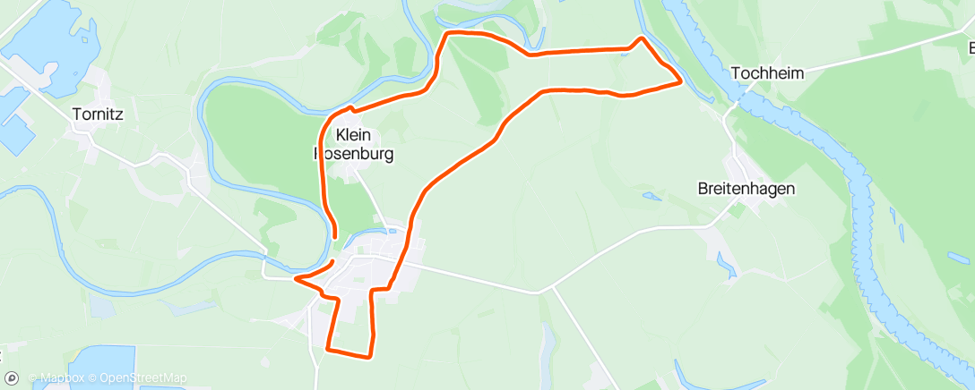アクティビティ「Lauf am Morgen」の地図