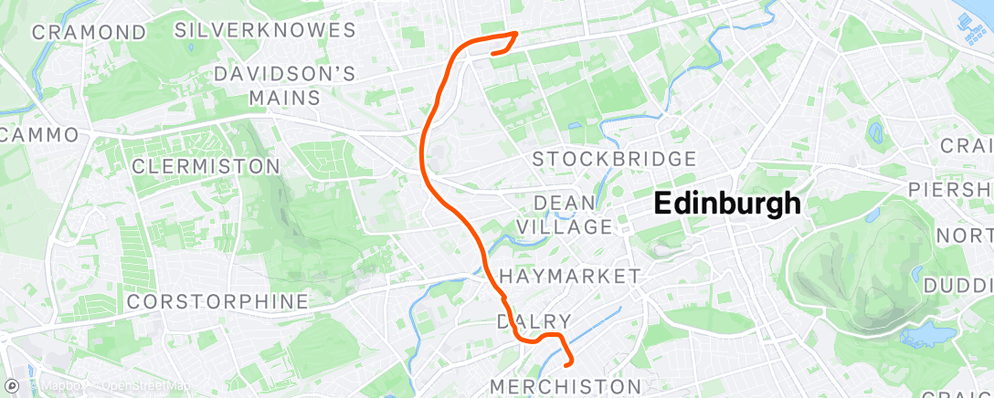 Map of the activity, Work Commute