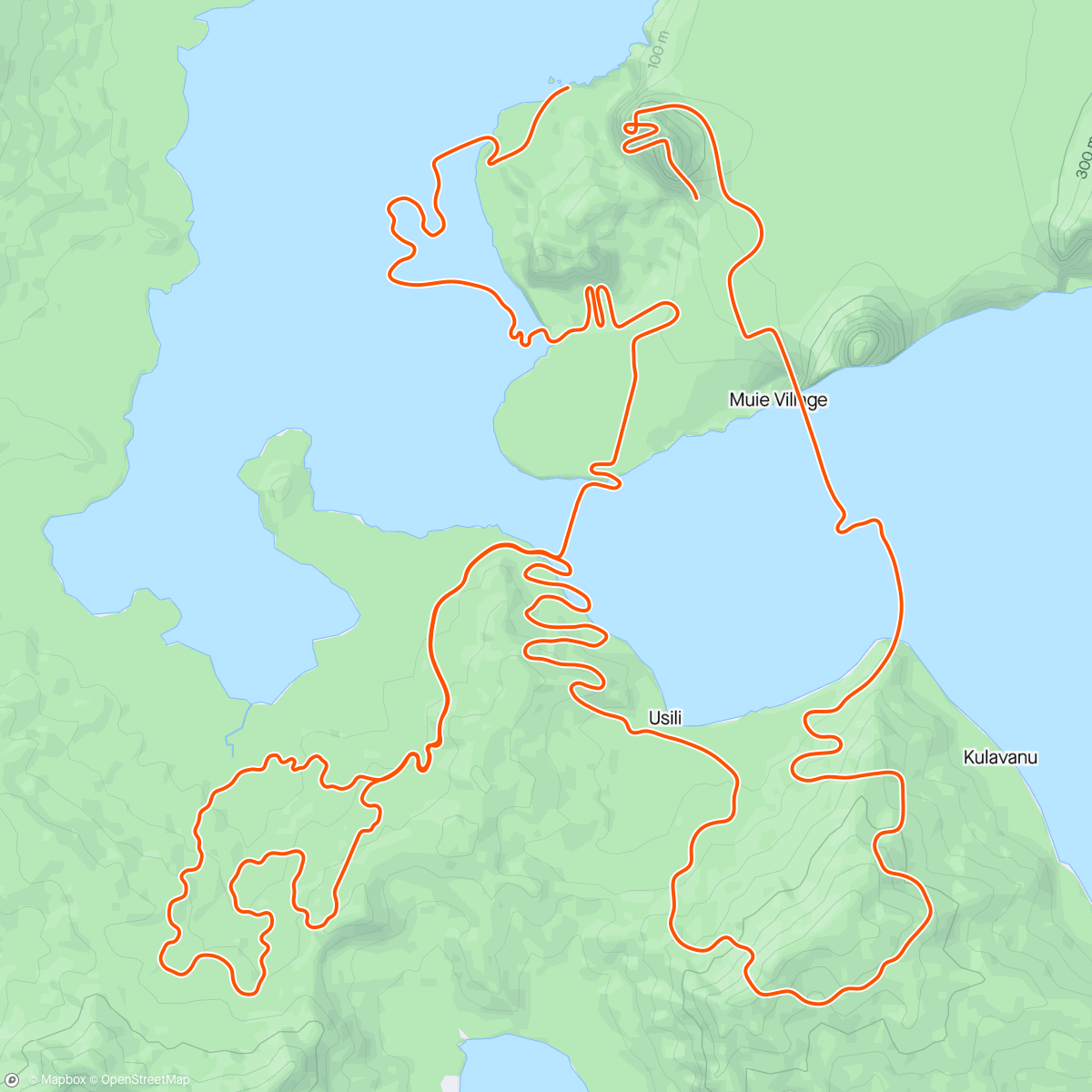 Map of the activity, Zwift - Group Ride: Vikings Valhalla Sunday Skaal ride (D) on The Mega Pretzel in Watopia
