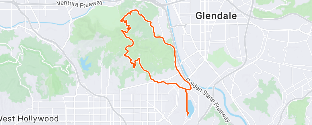 Map of the activity, Park Ya!