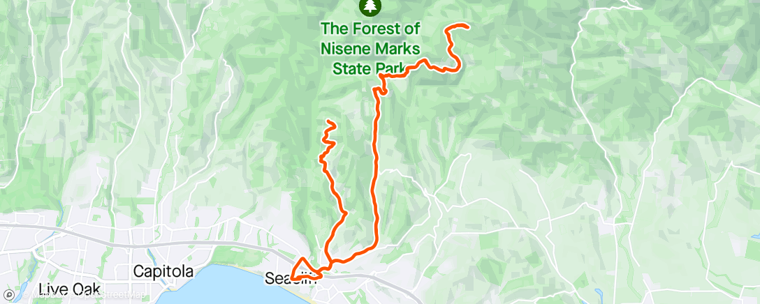 Map of the activity, A Short Ride in the Neighborhood
