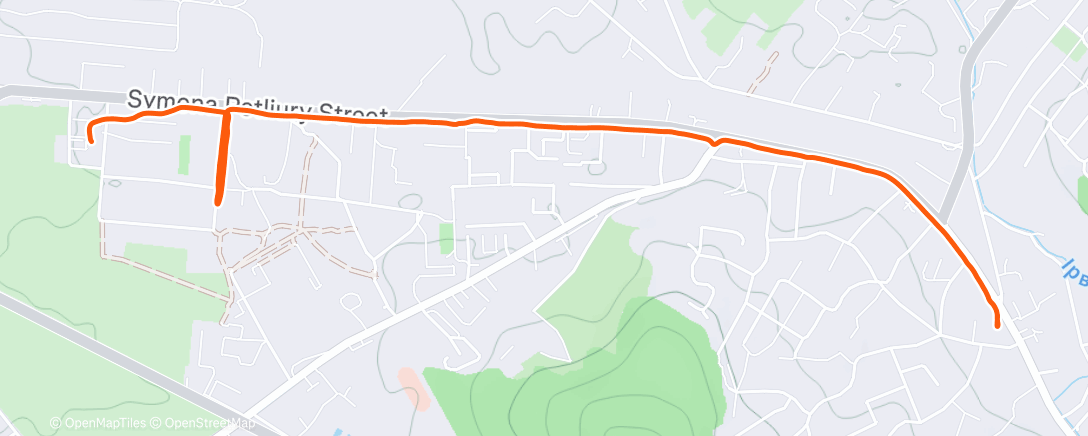 「Дневной велозаезд」活動的地圖