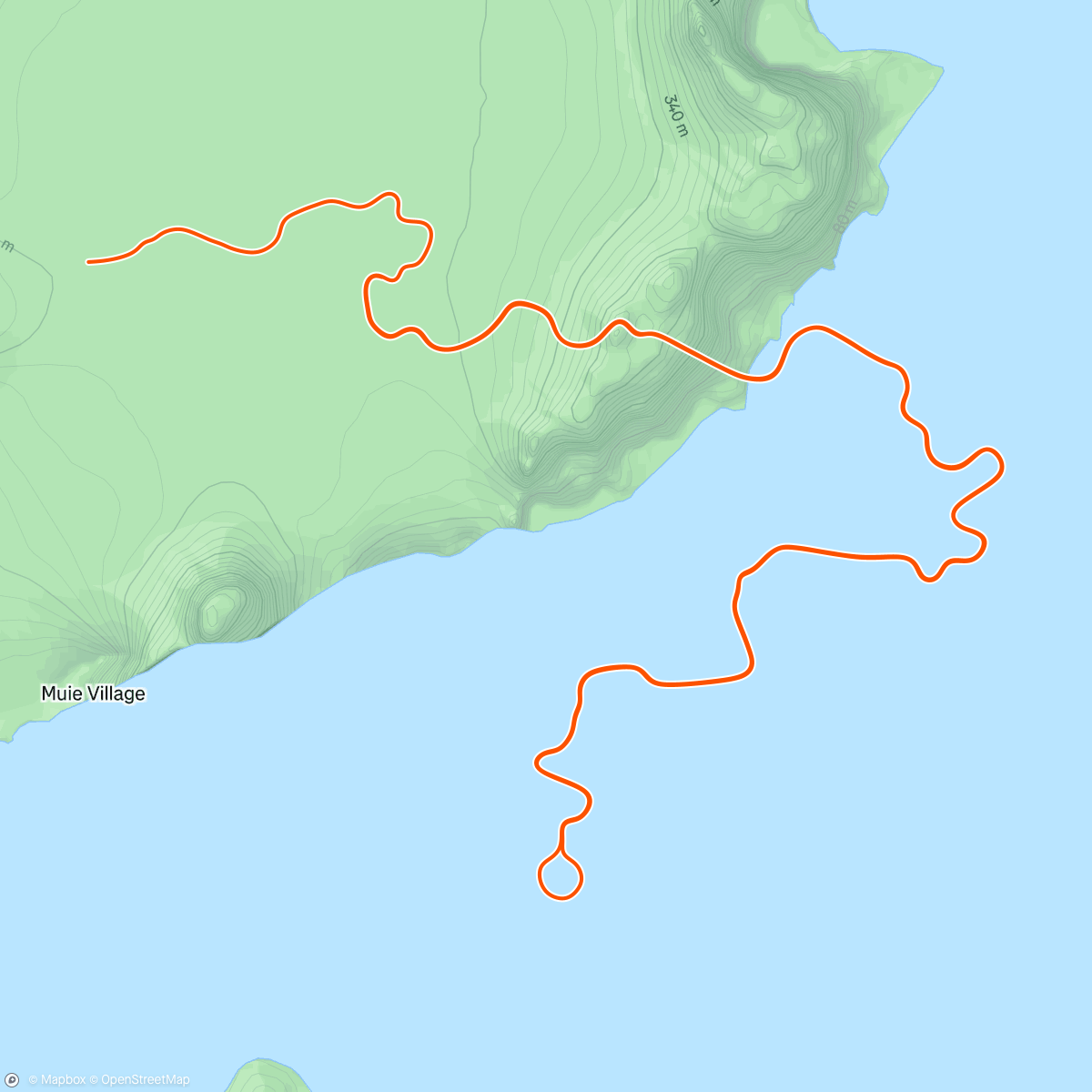 Map of the activity, Zwift - Flat Out Fast in Watopia