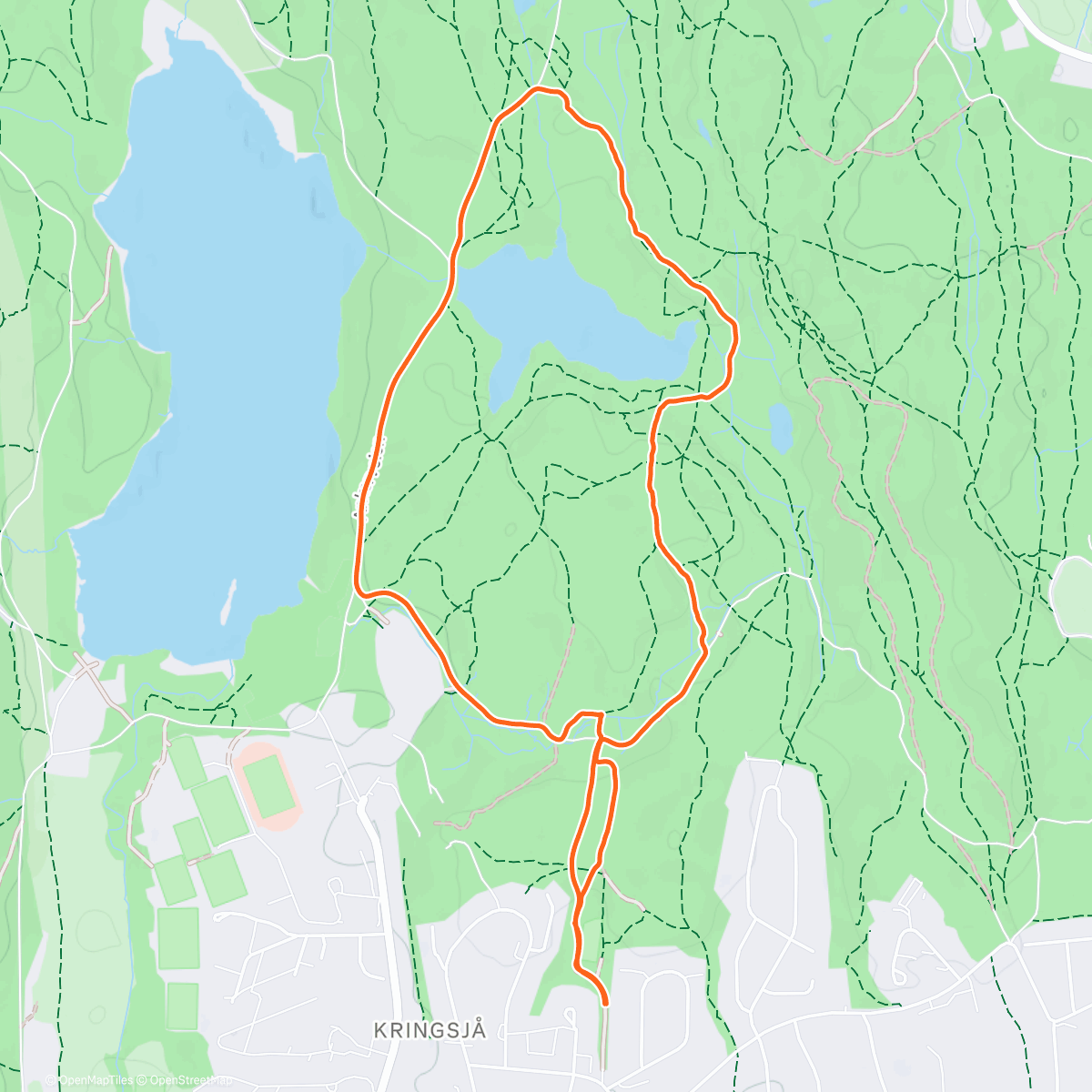 Map of the activity, ❄️🐕❄️