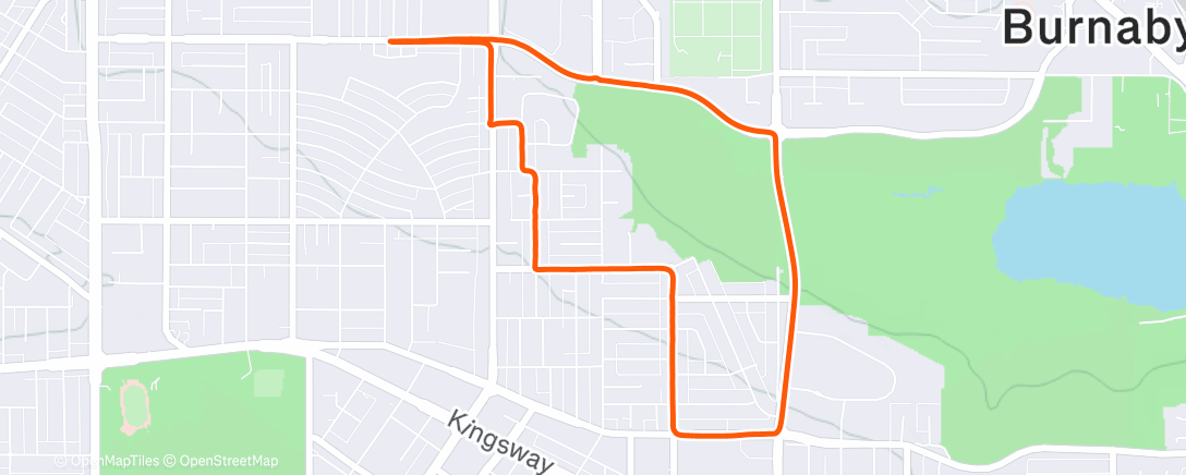 Карта физической активности (Cycling - 10 km climbing in December)