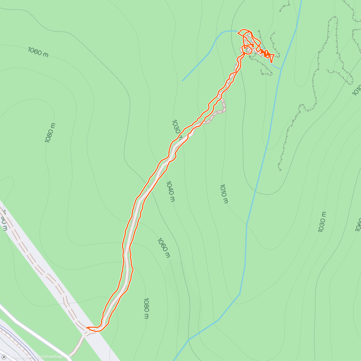 Map of the activity, Dargan Arch