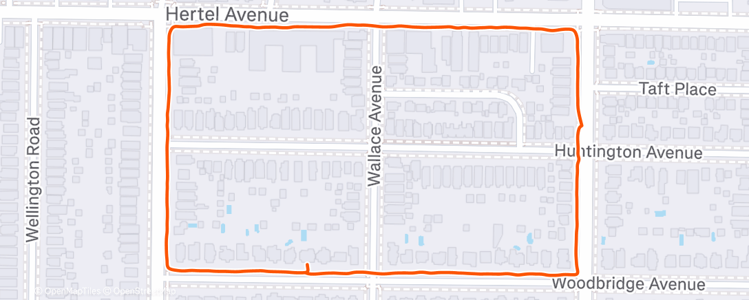 Карта физической активности (Evening Walk)