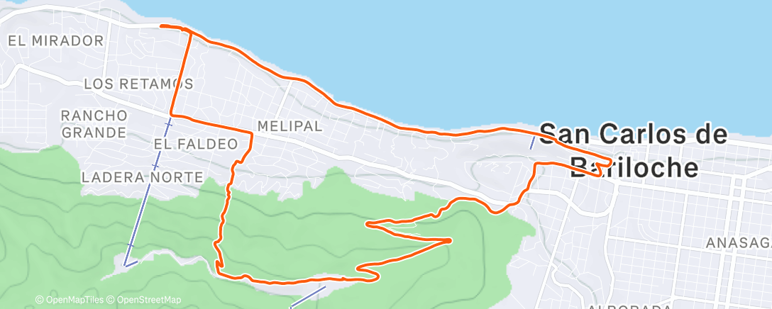 Карта физической активности (Corsa mattutina)