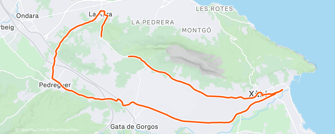 Map of the activity, Camp - Day 12