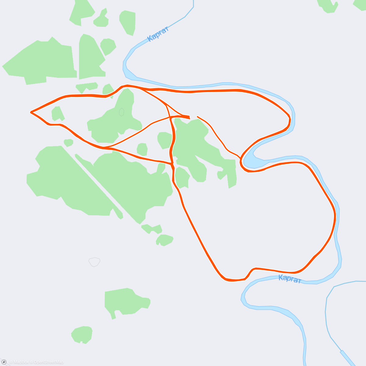 Map of the activity, Ветрище-говнище