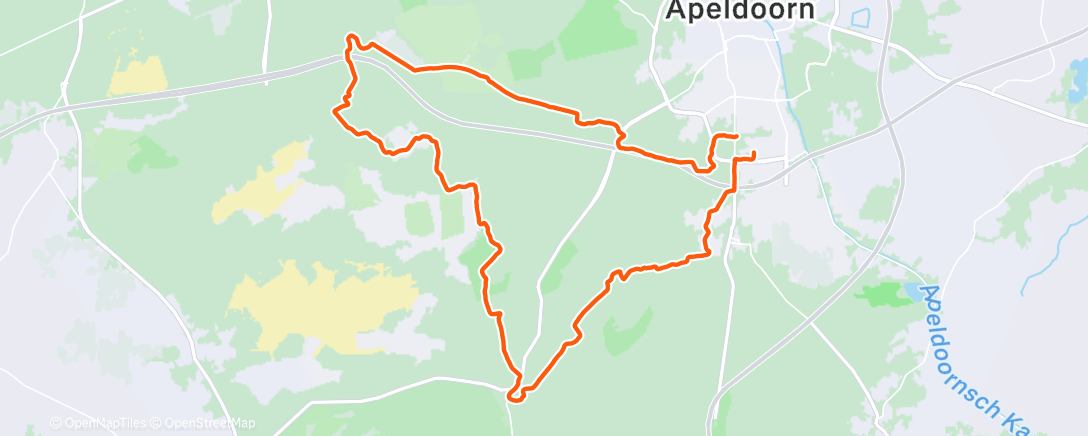 Map of the activity, Old school