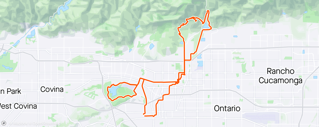 Map of the activity, Wrong bikes only