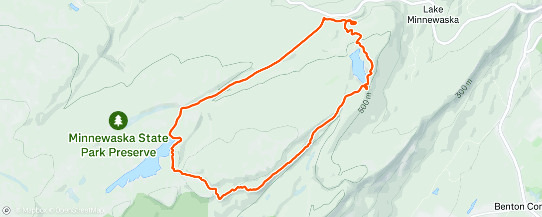 Map of the activity, Favorite place