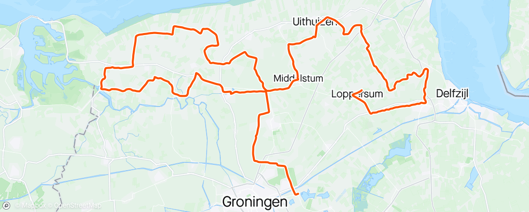 Map of the activity, Deel 2 Noorderrondrit 2024
