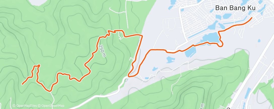 Map of the activity, Trail #2 part 1
