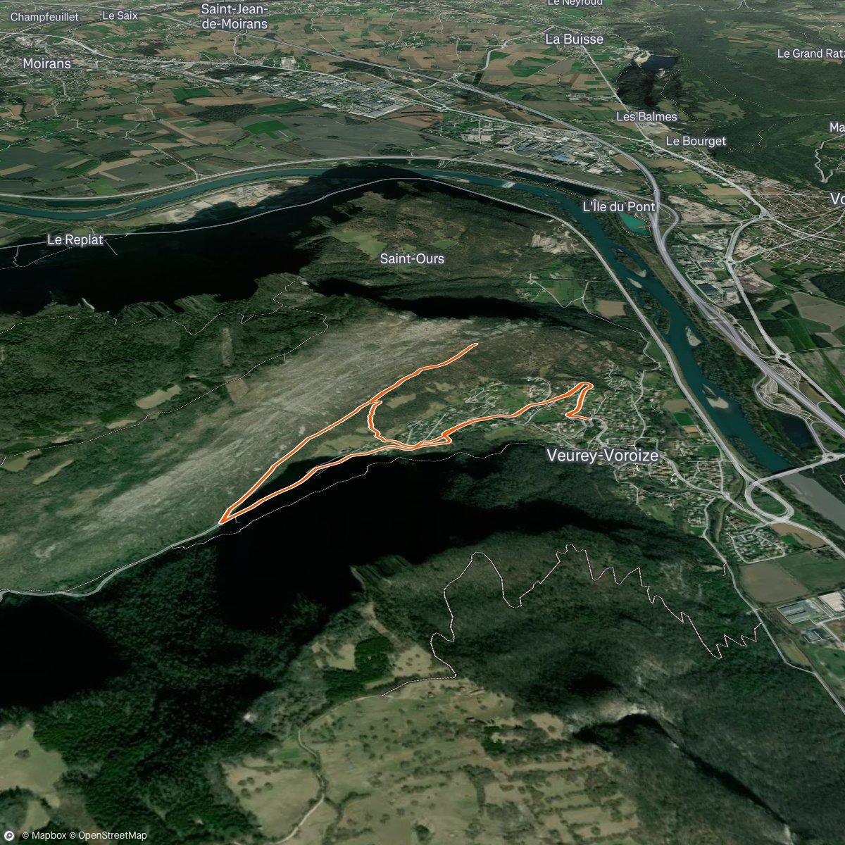 Map of the activity, Loup y es-tu?