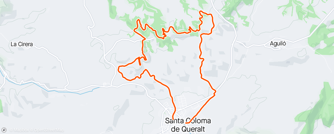 アクティビティ「Santa Coloma de Queralt 2024」の地図