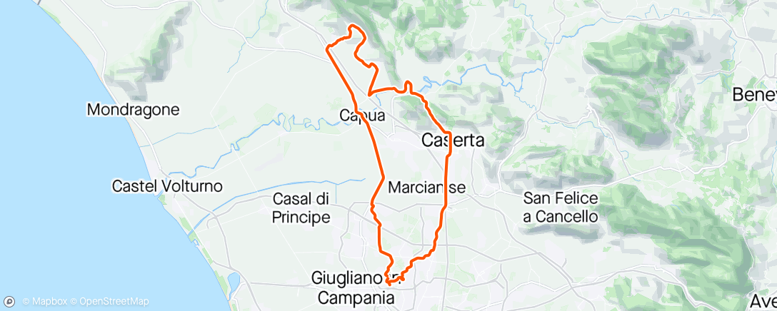 Map of the activity, Buona Domenica