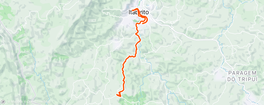 アクティビティ「Treino matinal ☀️」の地図