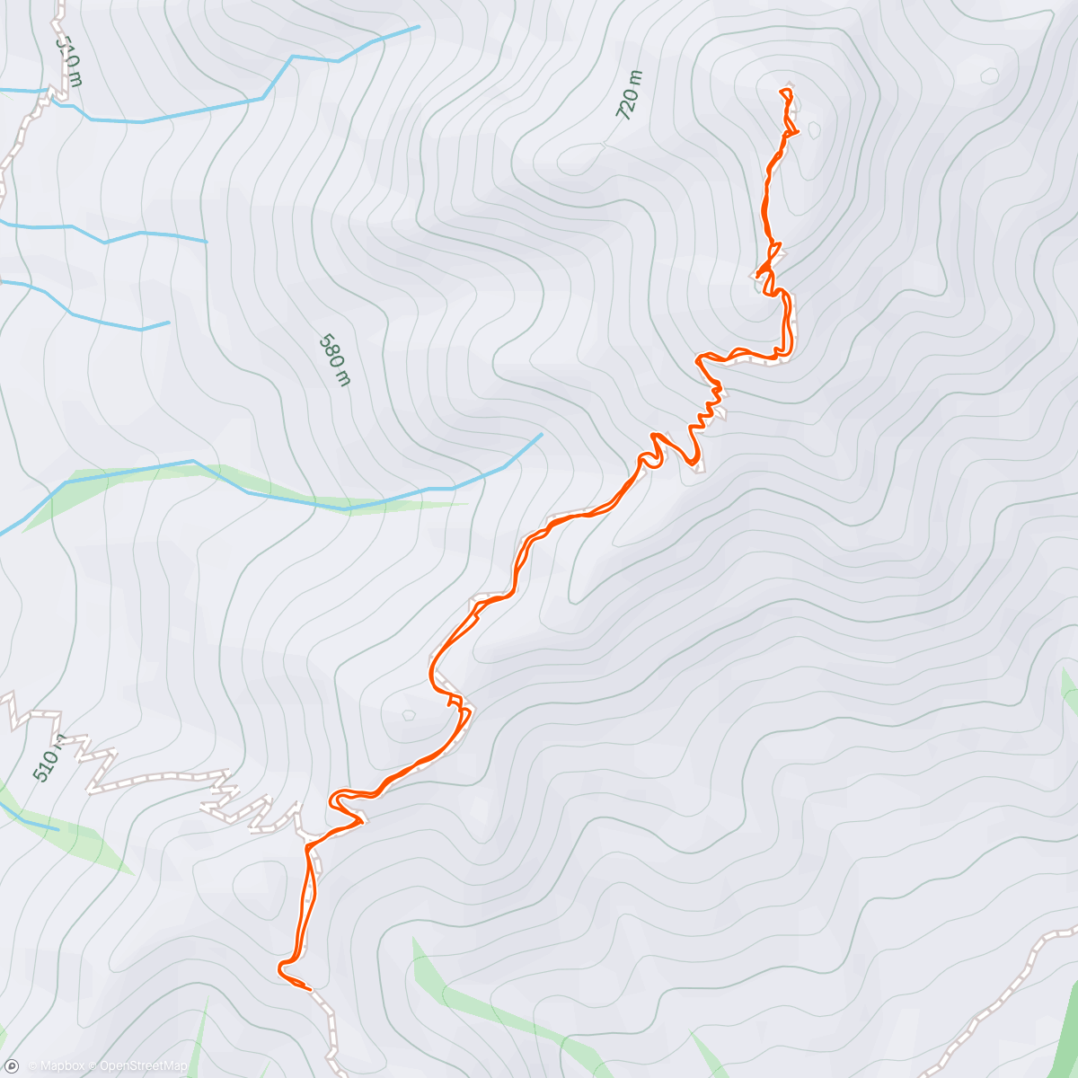Map of the activity, Piestewa