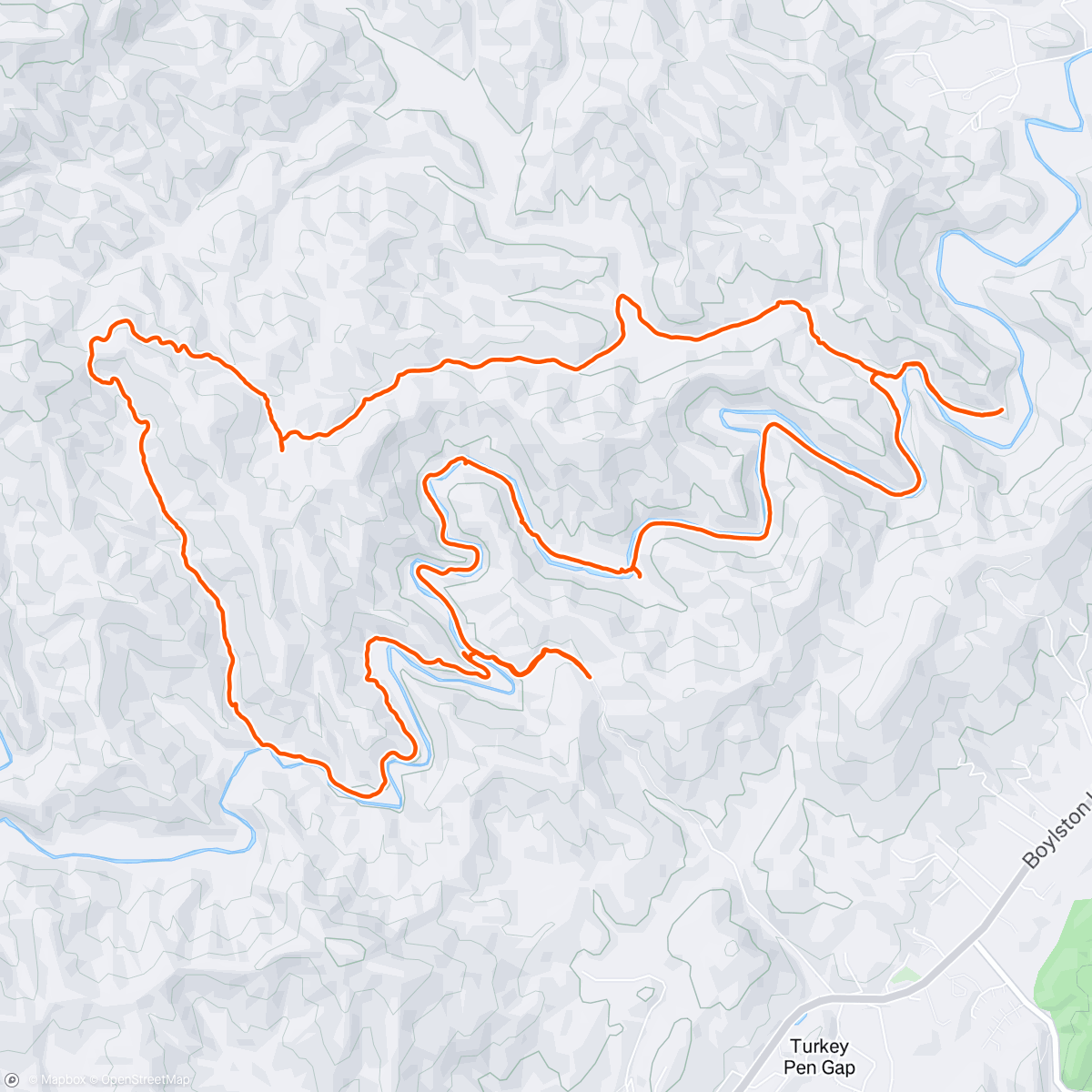 Map of the activity, Splishy Splashy with Donica & Roy